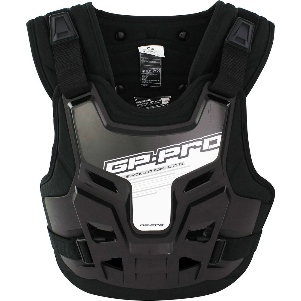 GP Pro Evolution Lite Adult MX Chest / Back Protector Black