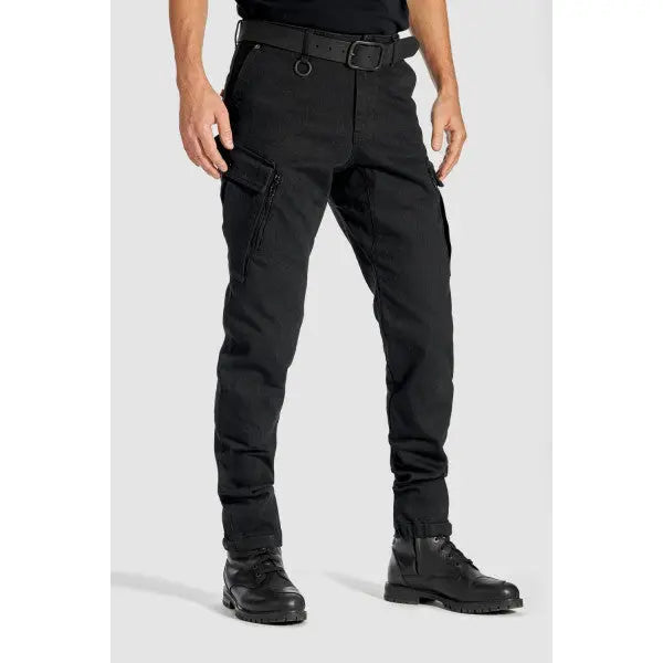 Pando Moto Mark AAA Jeans Black FREE UK Delivery, FREE 365 Day Returns | Moto Central