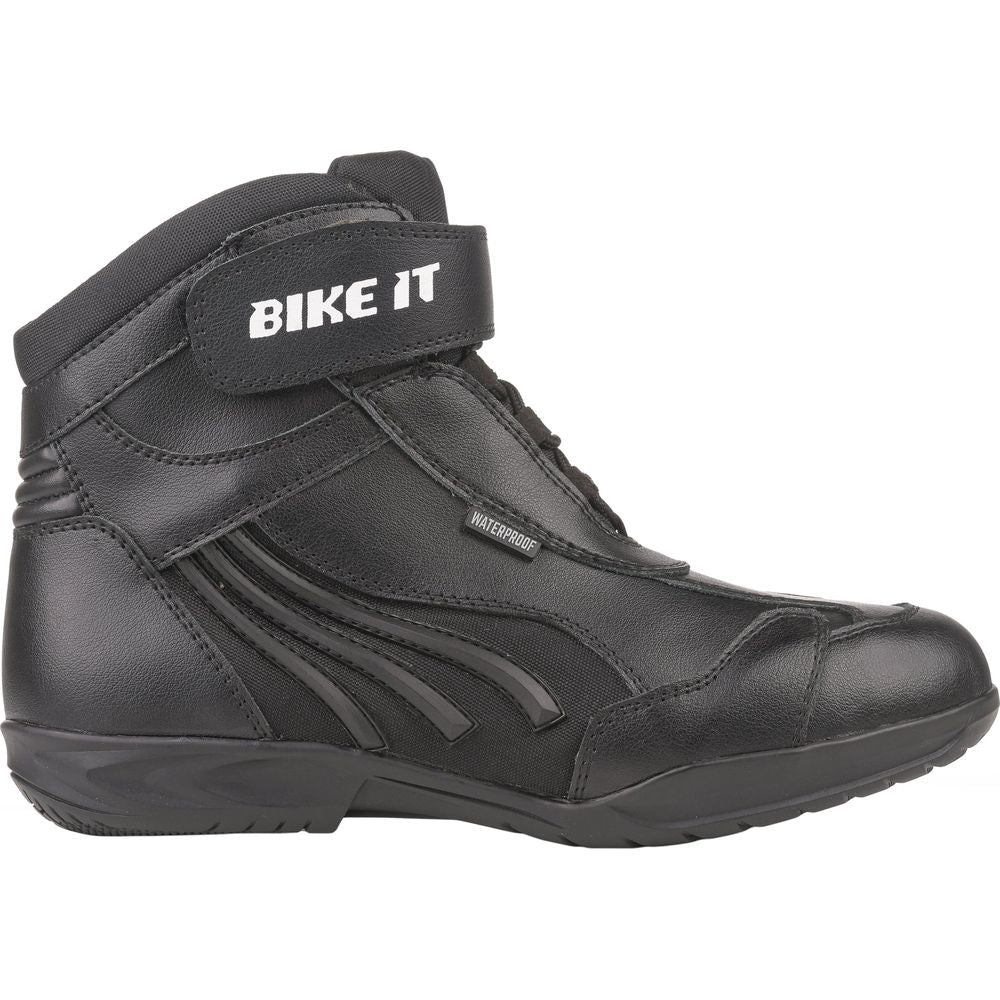 Bike It Perun Low-Cut Waterproof Boots Black