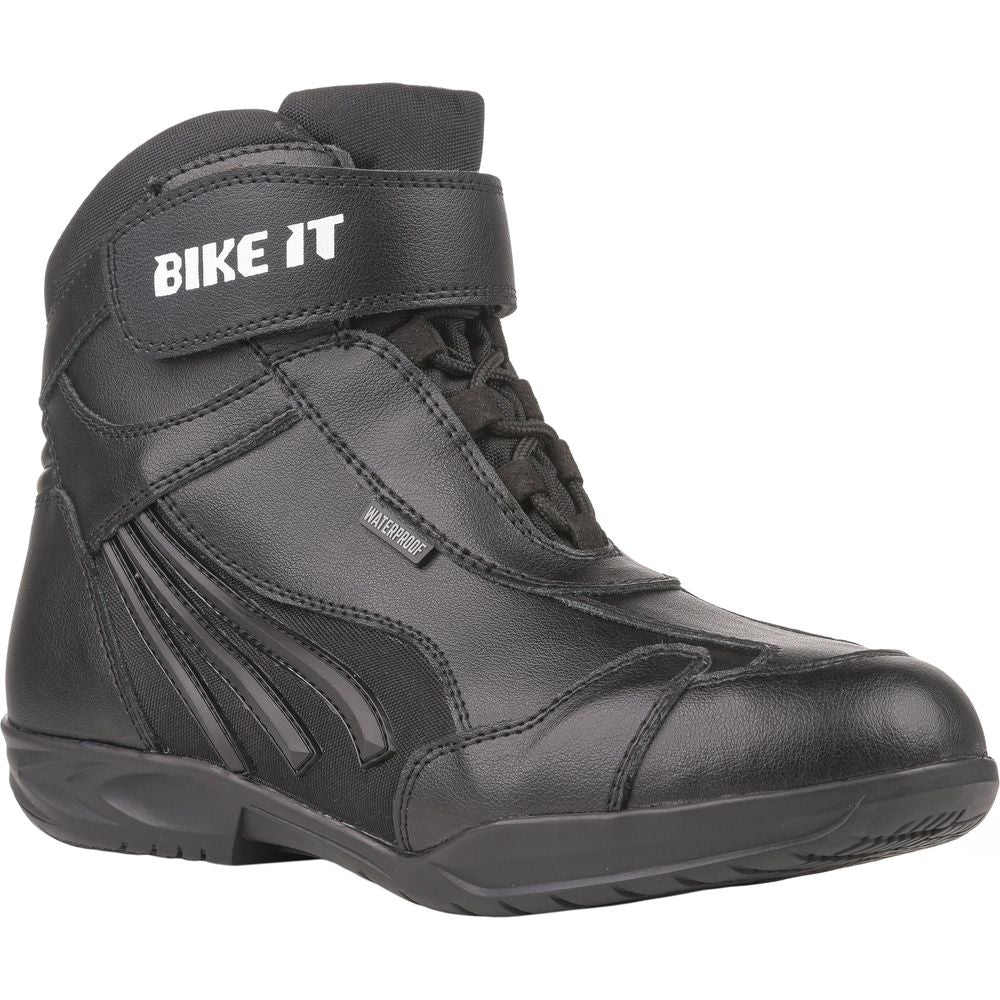 Bike It Perun Low-Cut Waterproof Boots Black