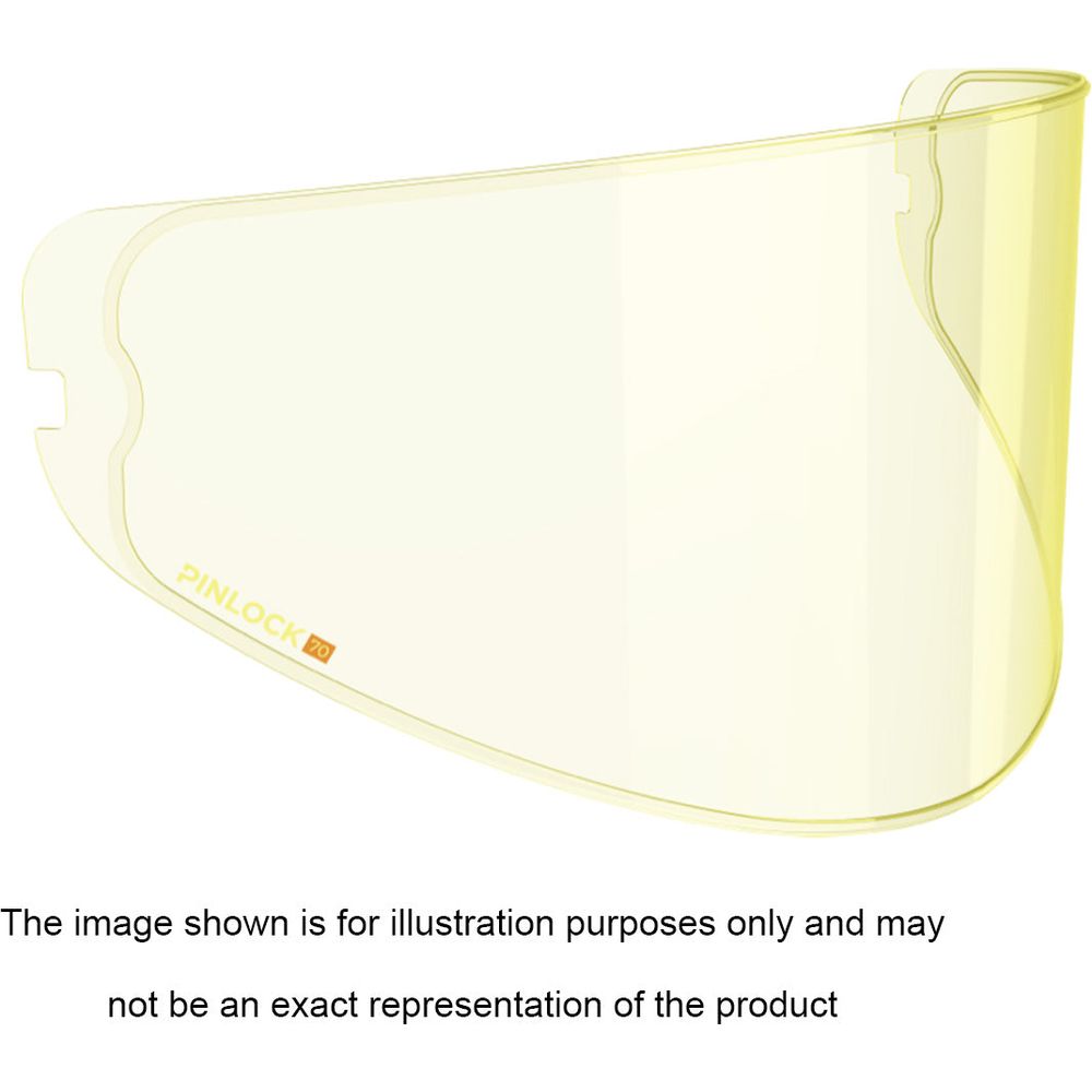 Shark Pinlock Insert Yellow For Race R Pro / Speed R Helmets