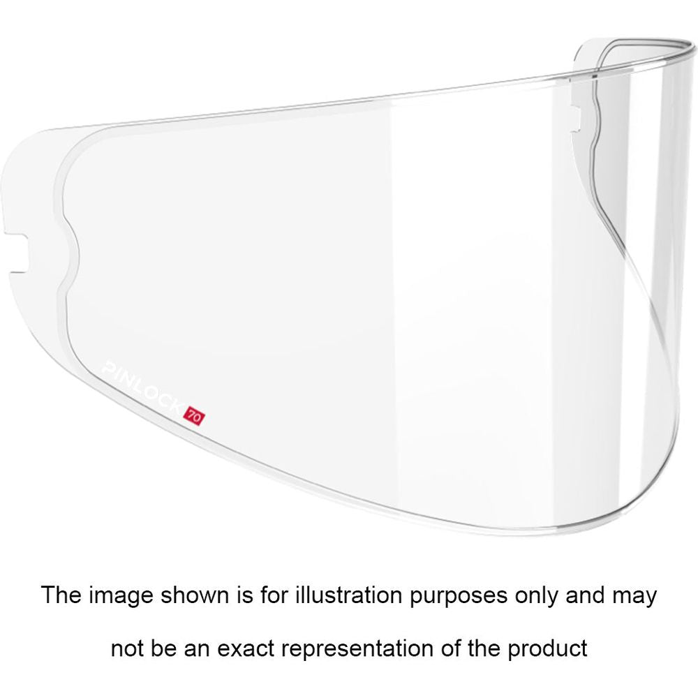 Shark Pinlock Insert Clear For Race R Pro / Speed R Helmets