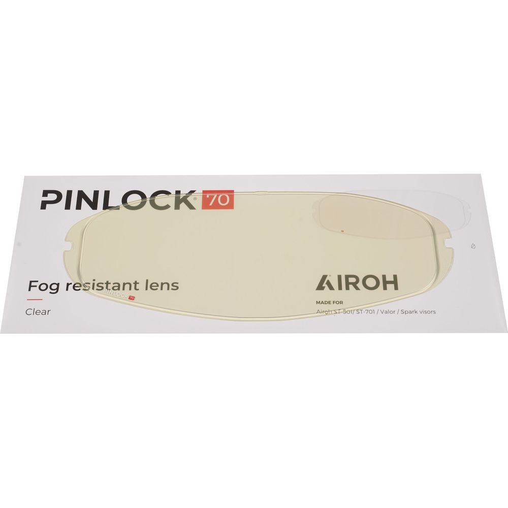 Airoh Pinlock Original 70 Fog Resistant Lens For Airoh Valor / ST701 - FREE UK Shipping, FREE 365 Day Returns | Moto Central