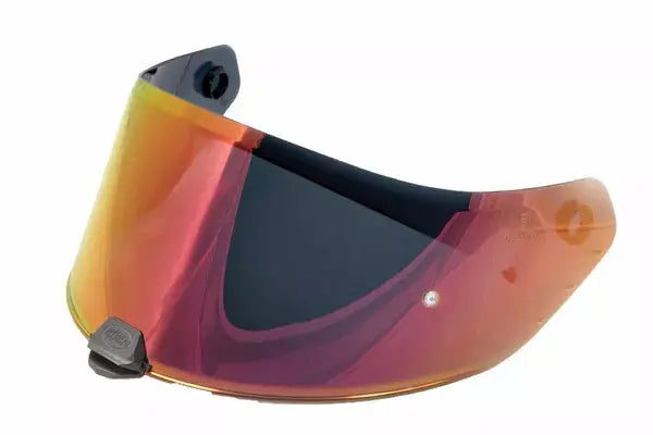 Premier Devil & Hyper Helmet Visor Red Chromed - FREE UK Shipping, FREE 365 Day Returns | Moto Central