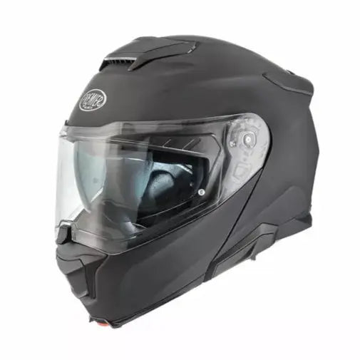 Premier Jogger U9 BM Flip Up Helmet Matt Black - FREE UK Shipping, FREE 365 Day Returns | Moto Central