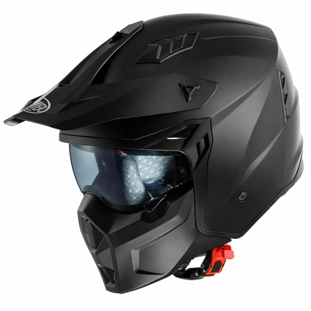 Premier Subverter U9 BM Convertible Helmet Matt Black - FREE UK Shipping, FREE 365 Day Returns | Moto Central