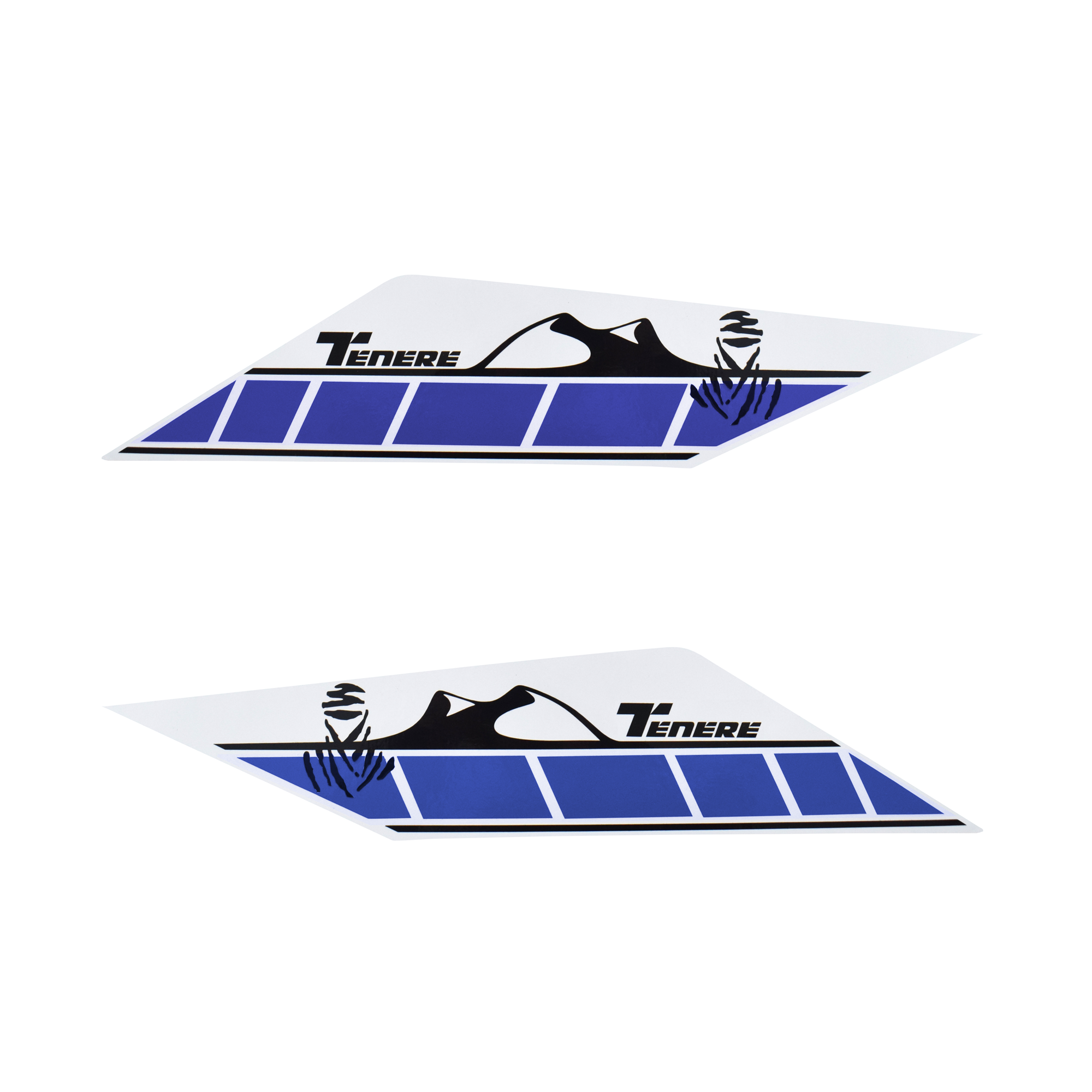 Pyramid Decals Rear Side Panel Graphic Blue For Yamaha Tenere 700 2019