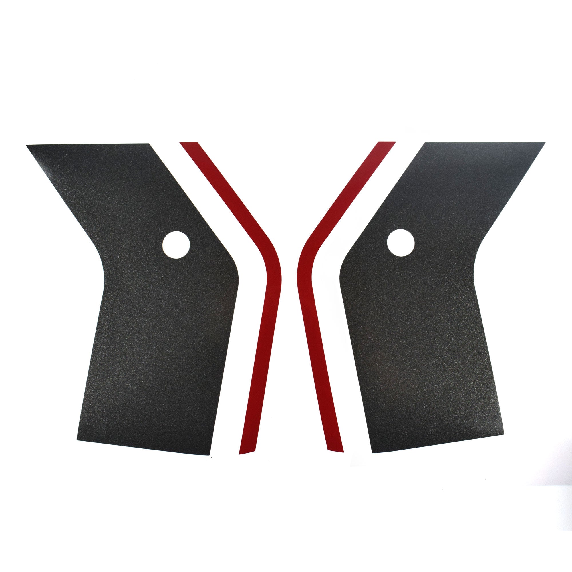 Pyramid Decals For Yamaha XSR 900 Seat Cowl Set Grey / Red