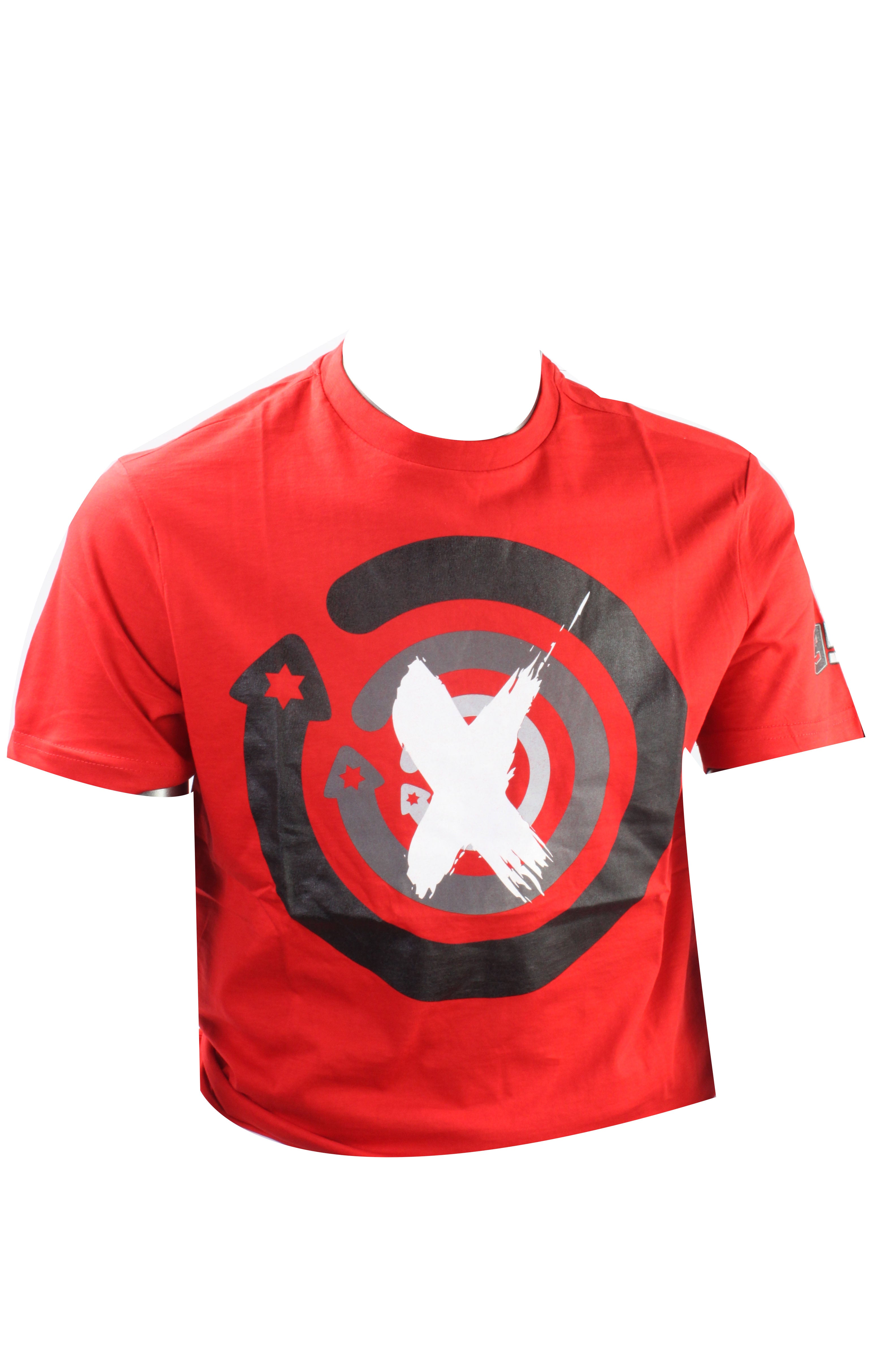 MotoGP Lorenzo 'X' Mens T-Shirt Red