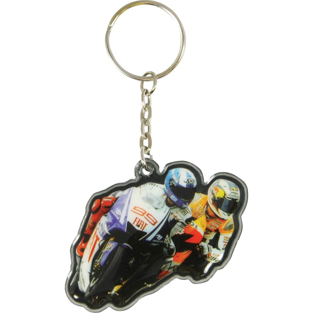 MotoGP Jorge Lorenzo #99 Fiat Yamaha PVC Keyfob