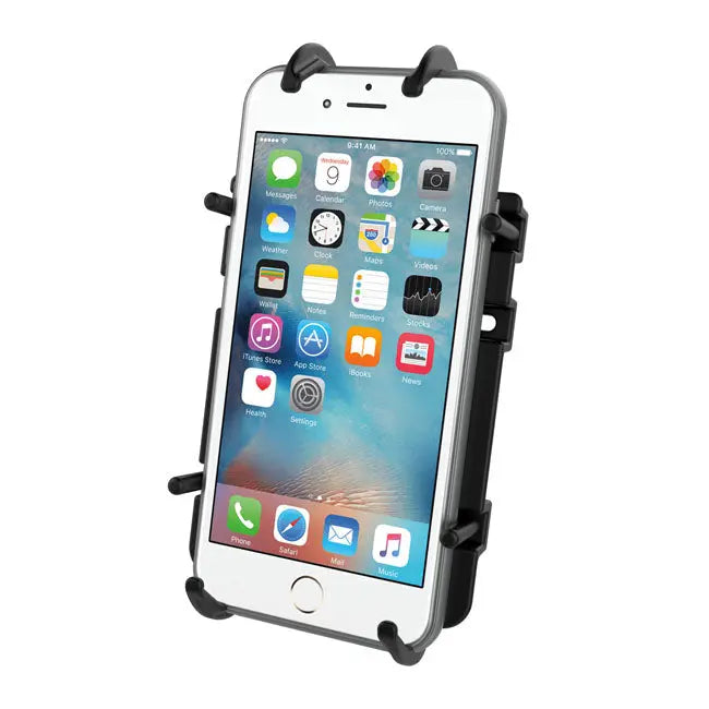 RAM Mounts Quick-Grip Small Phone Holder Without Ball  - FREE UK Shipping, FREE 365 Day Returns | Moto Central