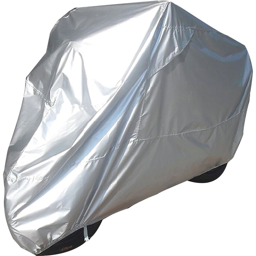 Bike It Motorcycle Rain Cover Medium Fits Up To 600cc Silver