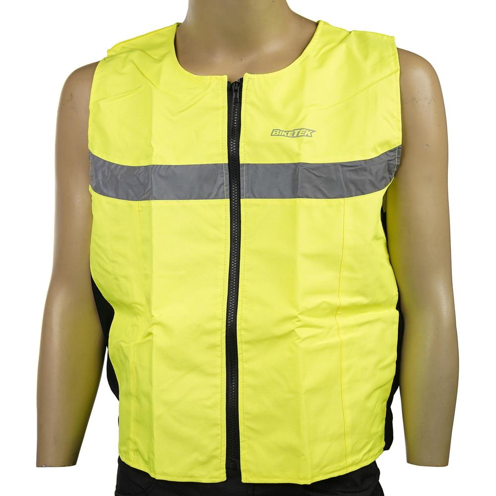 BikeTek Bike It Commuter HI-VIS Gilet Yellow