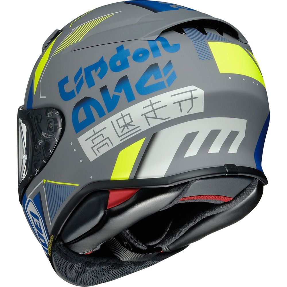 Shoei NXR2 Accolade TC10 Full Face Helmet Grey