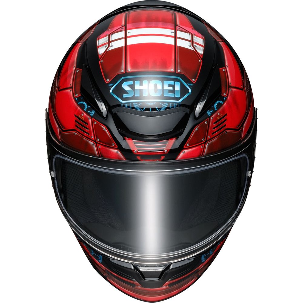 Shoei NXR2 Fortress TC1 Full Face Helmet Red - FREE UK Shipping, FREE 365 Day Returns | Moto Central