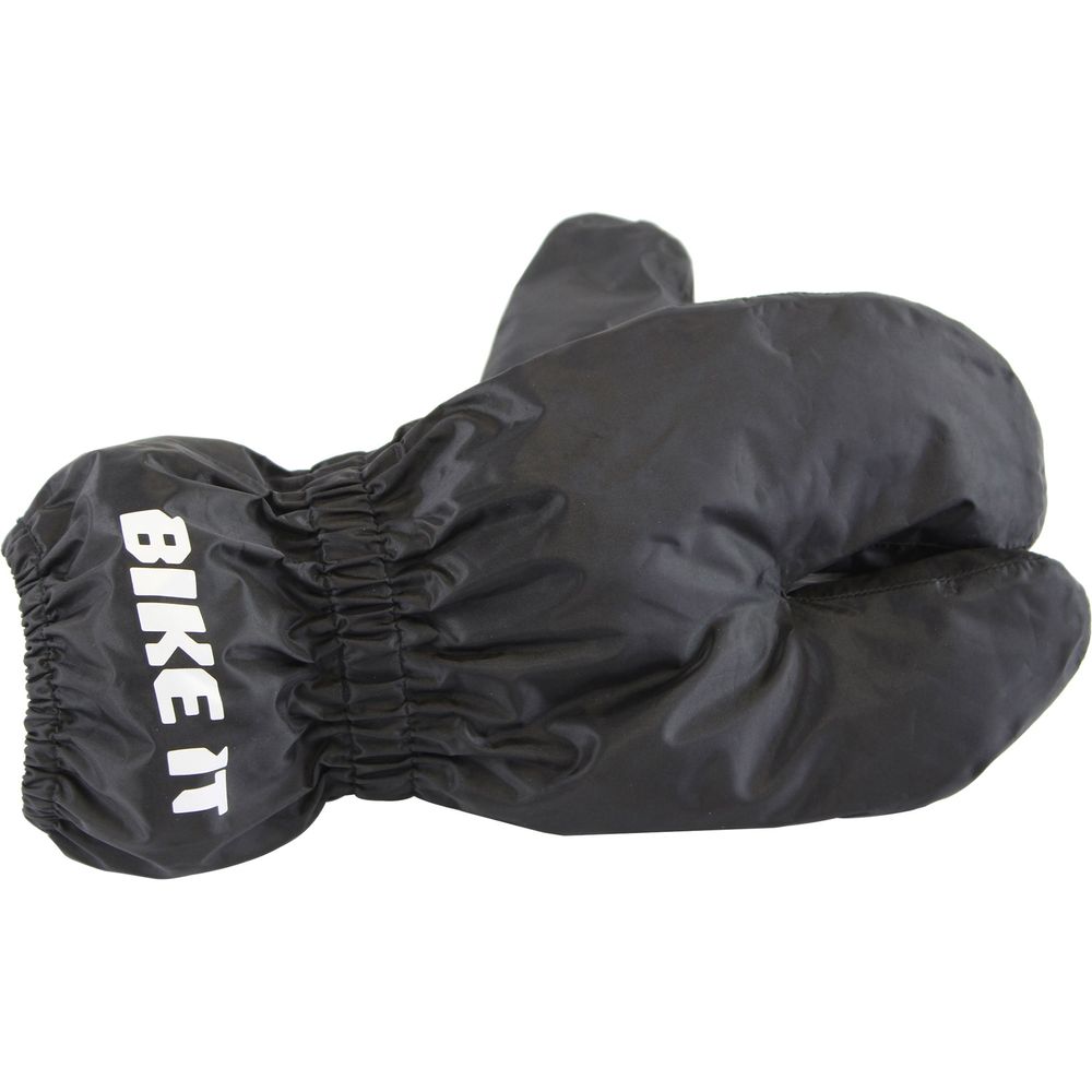 Bike It 3 Finger Rain Over-Mittens Black