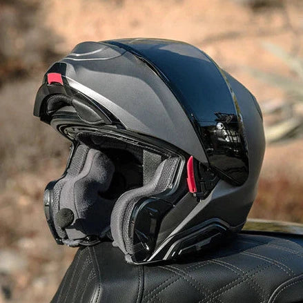 HJC RPHA 91 Flip-Up Helmet Semi Flat Titanium