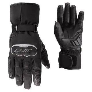 RST Axiom CE Ladies Waterproof Gloves Black / Black  - FREE UK Shipping, FREE 365 Day Returns | Moto Central