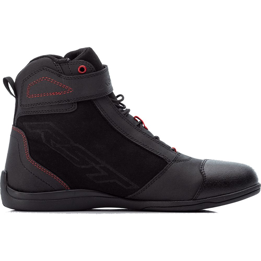 RST Frontier CE Boots Black / Red - FREE UK Shipping, FREE 365 Day Returns | Moto Central