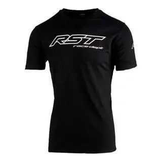 RST Race Dept Logo T-Shirt Black  - FREE UK Shipping, FREE 365 Day Returns | Moto Central