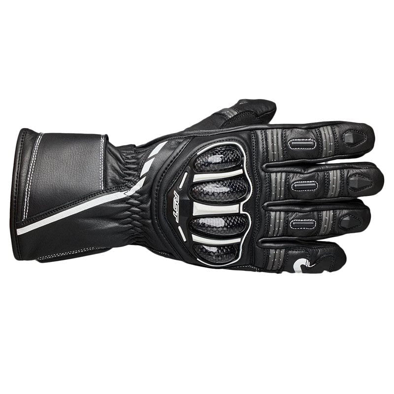 RST S1 CE Gloves IOM Logo / Black / White  - FREE UK Shipping, FREE 365 Day Returns | Moto Central