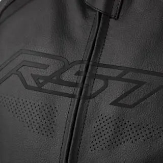 RST S1 CE Leather Jacket Black / Black / Black  - FREE UK Shipping, FREE 365 Day Returns | Moto Central