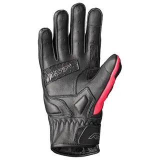 RST Stunt 3 CE Ladies Gloves Black / Pink / Grey  - FREE UK Shipping, FREE 365 Day Returns | Moto Central