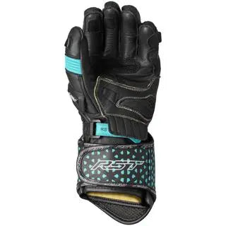 RST Tractech Evo 4 CE Ladies Gloves Black / Aqua / Grey  - FREE UK Shipping, FREE 365 Day Returns | Moto Central