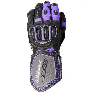 RST Tractech Evo 4 CE Ladies Gloves Black / Fushia / Grey  - FREE UK Shipping, FREE 365 Day Returns | Moto Central