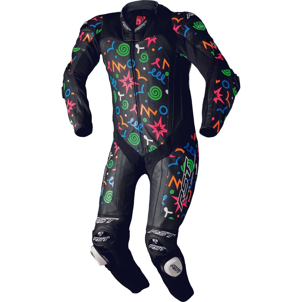 RST Pro Series Evo Airbag CE Leather Suit Doodle Limited Edition