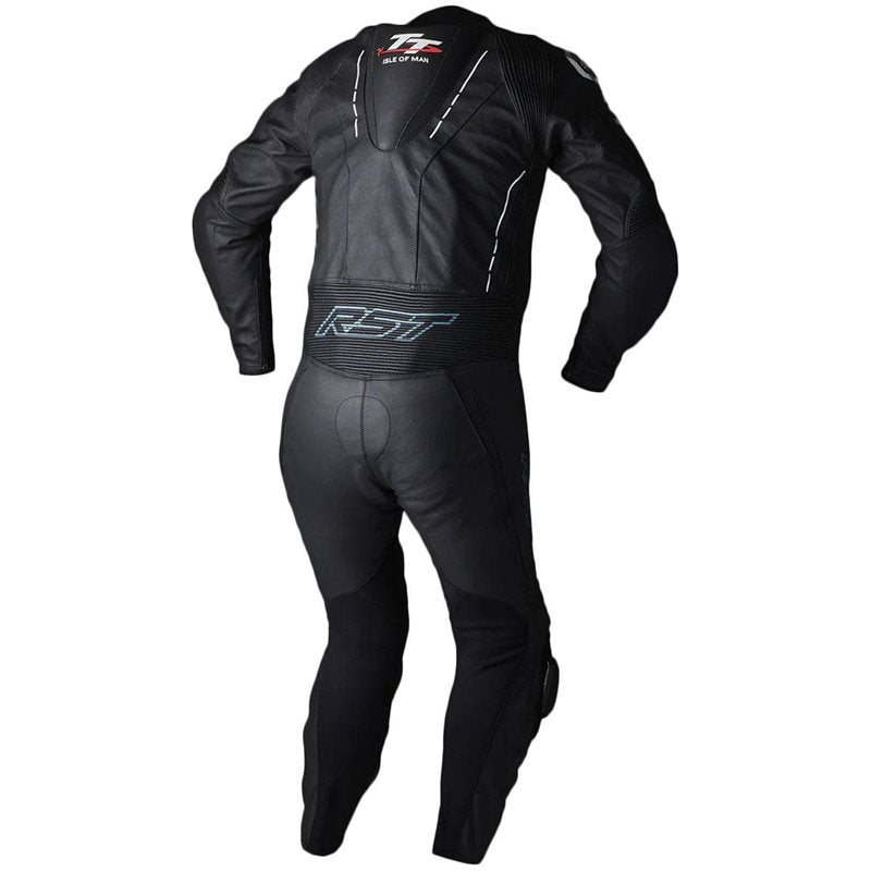 RST S1 CE Leather Suit IOM Logo / Black / White