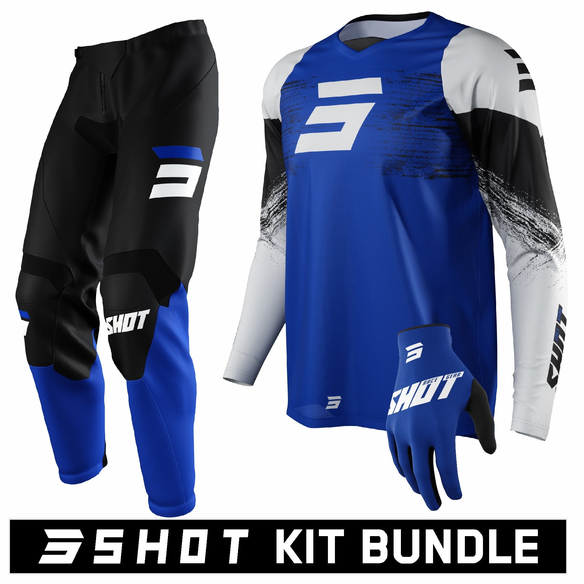 Shot RAW Burst Blue Kit Bundle Black / Blue