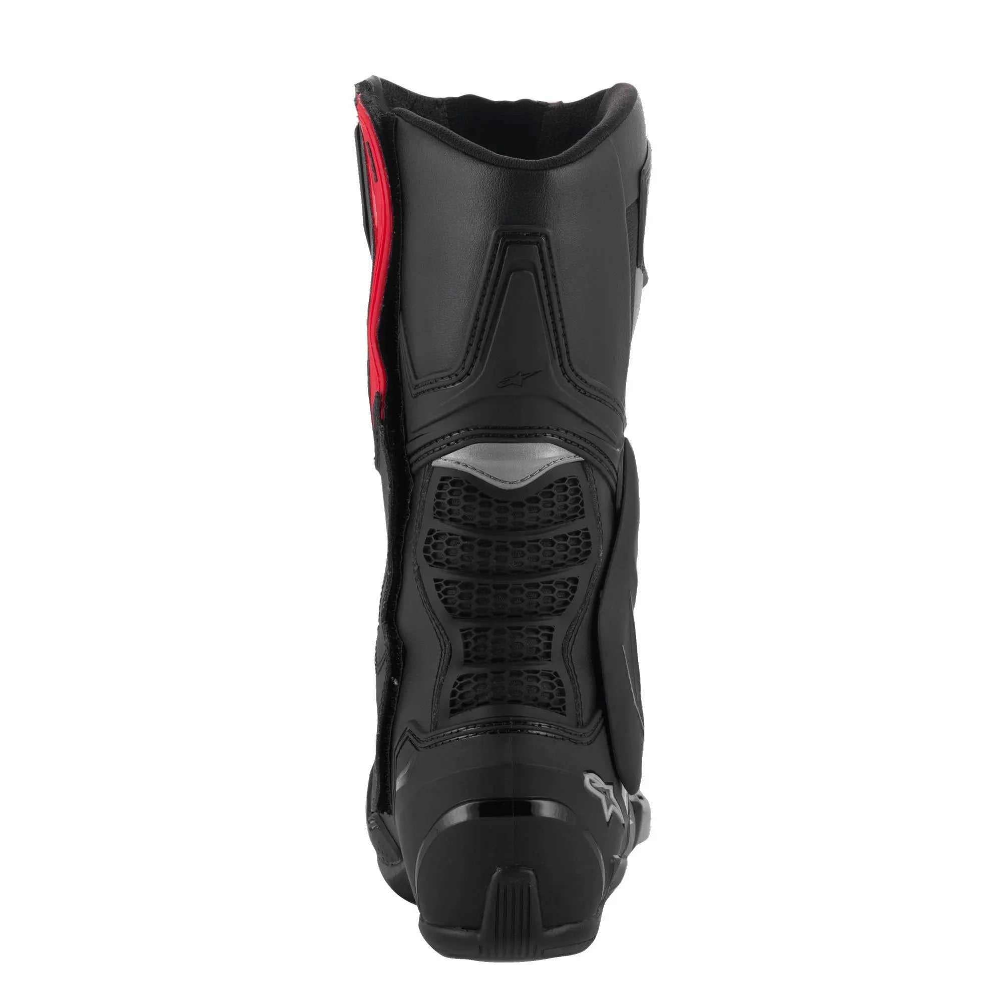 Alpinestars SMX-6 V3 Boots Black / Silver / Red  - FREE UK Shipping, FREE 365 Day Returns | Moto Central