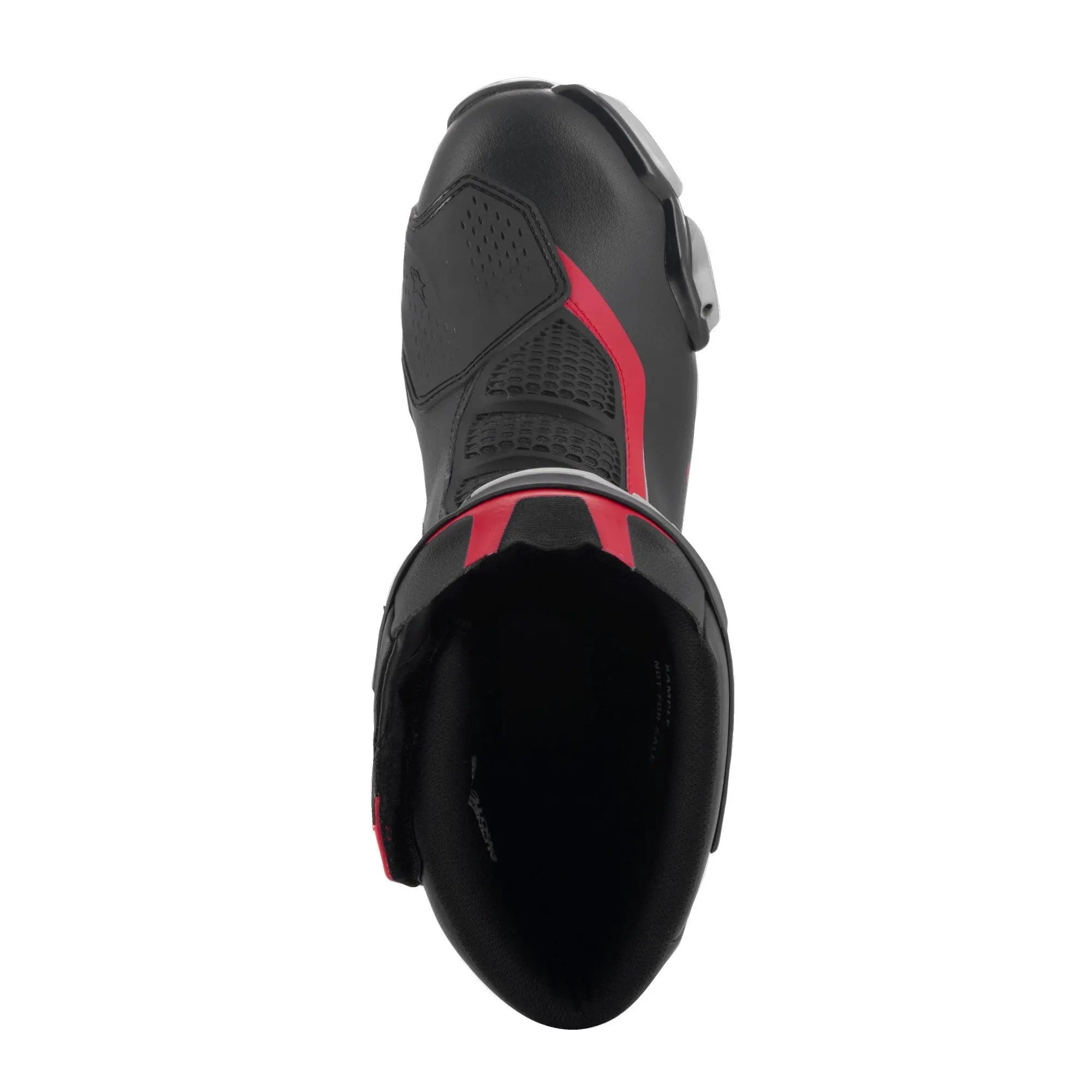 Alpinestars SMX-6 V3 Boots Black / Silver / Red  - FREE UK Shipping, FREE 365 Day Returns | Moto Central