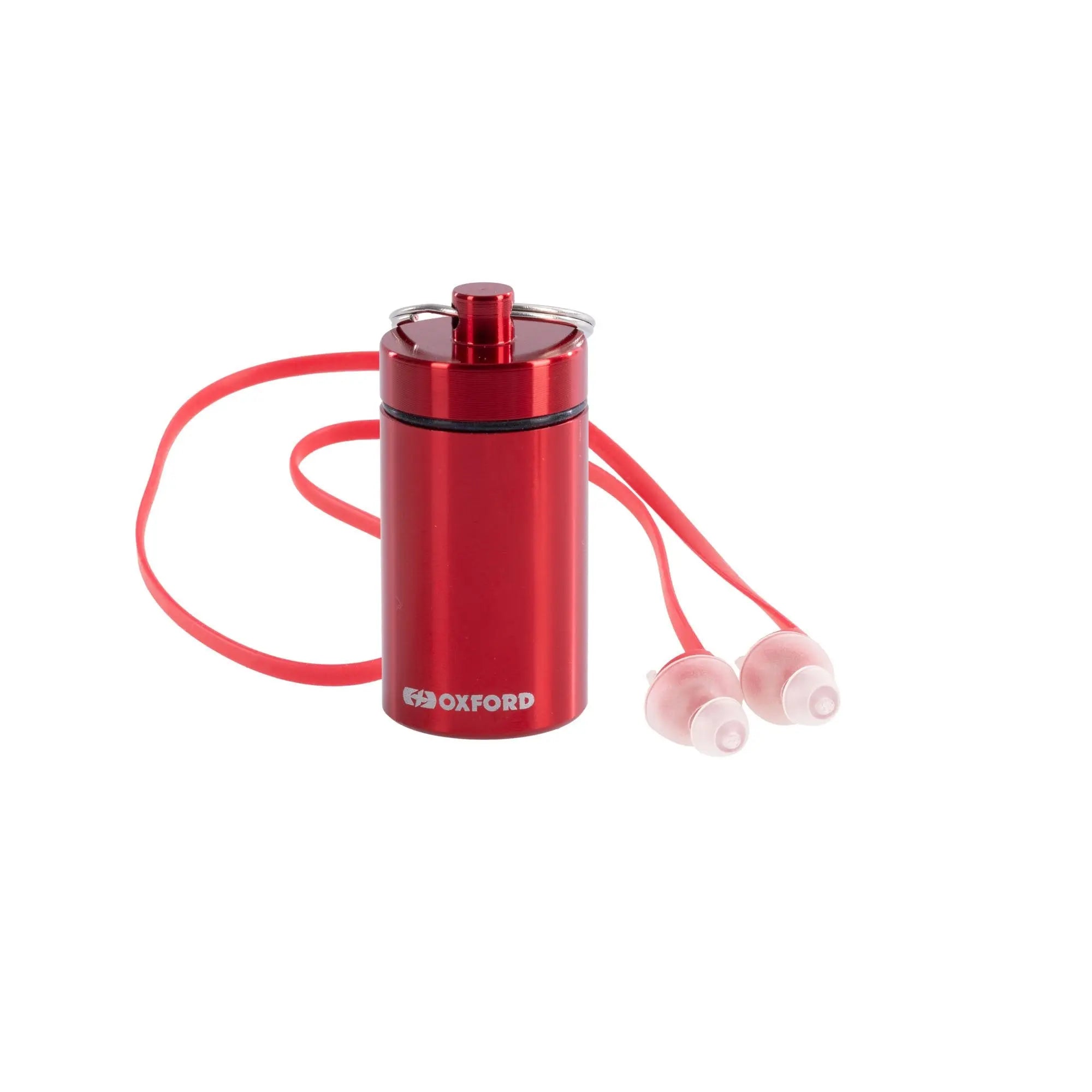 Oxford FilterBuds Race 28 SNR Ear Buds Clear / Red  - FREE UK Shipping, FREE 365 Day Returns | Moto Central