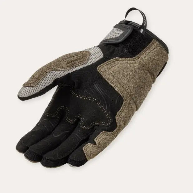 Revit Cavern Ladies Textile Gloves Sand / Black  - FREE UK Shipping, FREE 365 Day Returns | Moto Central