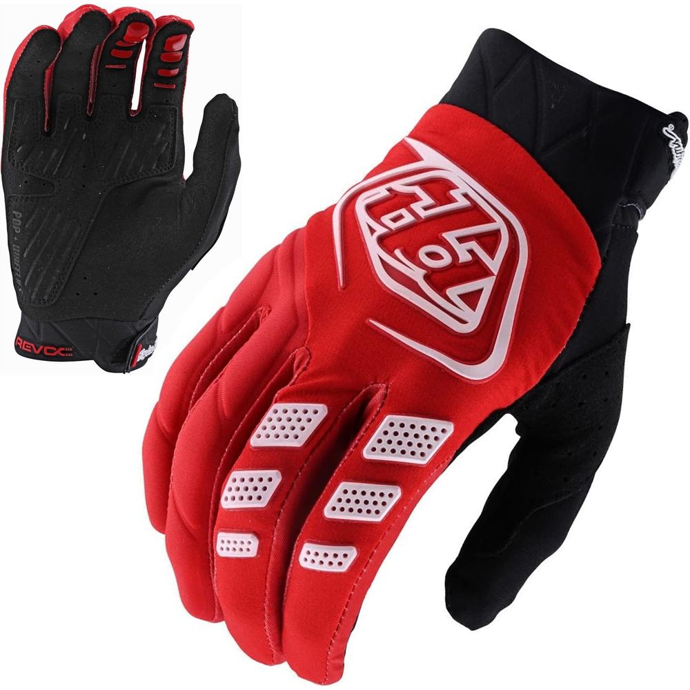 Troy Lee Designs Revox Textile Gloves Red