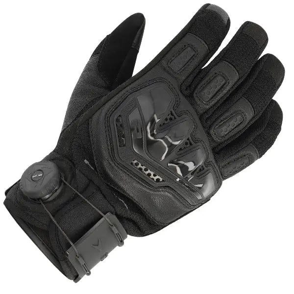 Richa Bodyguard Ladies Textile Gloves Black  - FREE UK Shipping, FREE 365 Day Returns | Moto Central