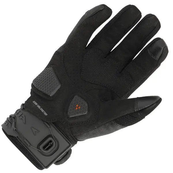 Richa Bodyguard Ladies Textile Gloves Black  - FREE UK Shipping, FREE 365 Day Returns | Moto Central