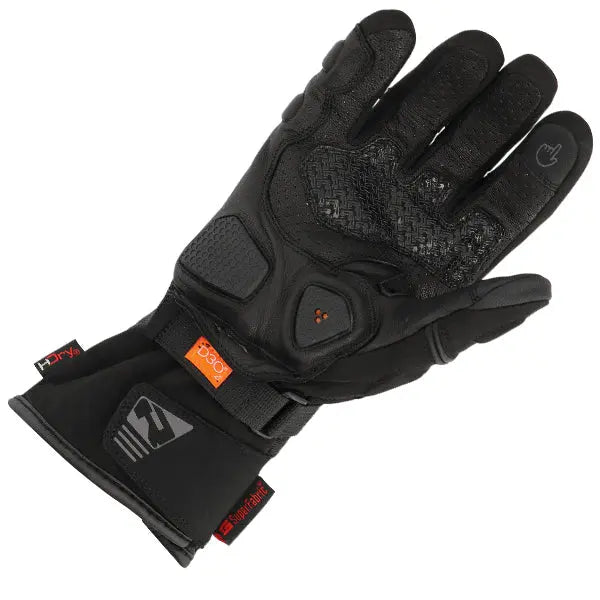 Richa Infinity 3 Pro Textile Gloves Black  - FREE UK Shipping, FREE 365 Day Returns | Moto Central