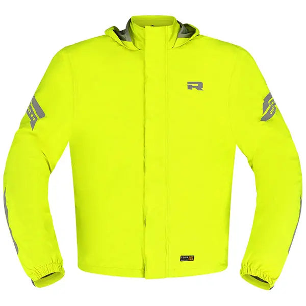 Richa Rain Stretch 2L Over Hoodie Fluo Yellow  - FREE UK Shipping, FREE 365 Day Returns | Moto Central