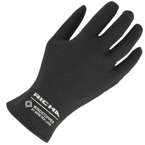 Richa Undercover Gloves Black  - FREE UK Shipping, FREE 365 Day Returns | Moto Central