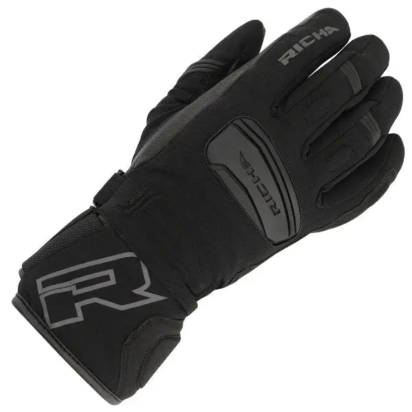 Richa Winterpulse Ladies Waterproof Gloves Black  - FREE UK Shipping, FREE 365 Day Returns | Moto Central