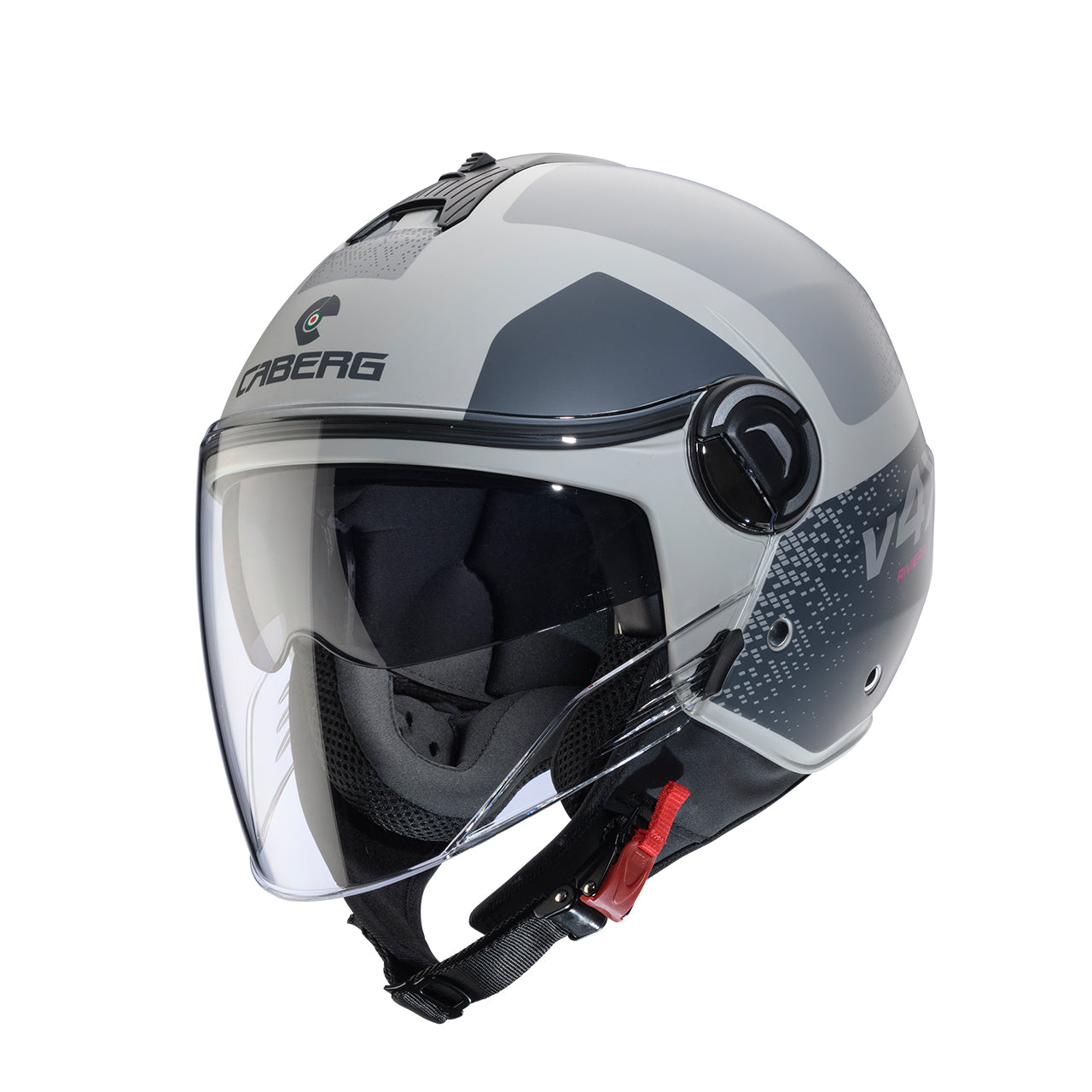 Caberg Riviera V4X Alpha Open Face Helmet Matt Sand / Anthracite / Grey  - FREE UK Shipping, FREE 365 Day Returns | Moto Central