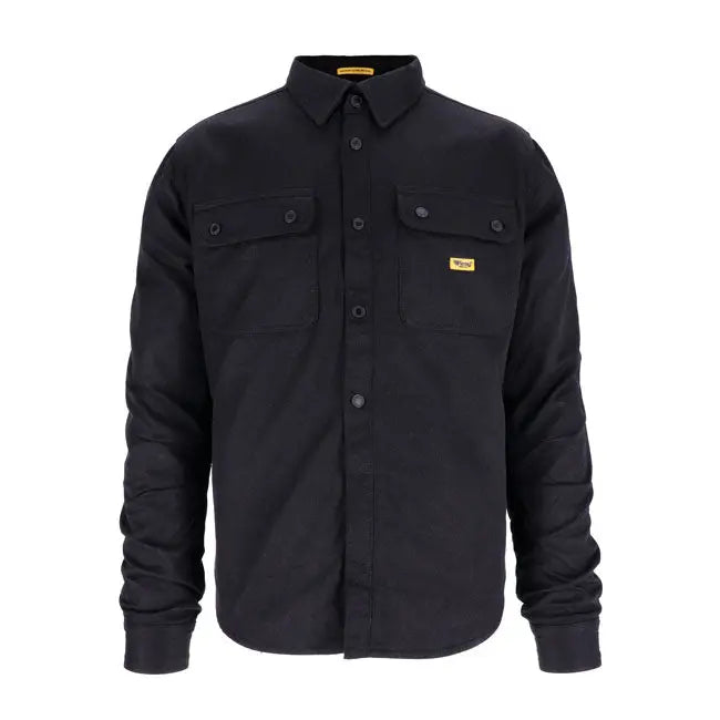 Roeg Chris Overshirt Black FREE UK Delivery, FREE 365 Day Returns | Moto Direct