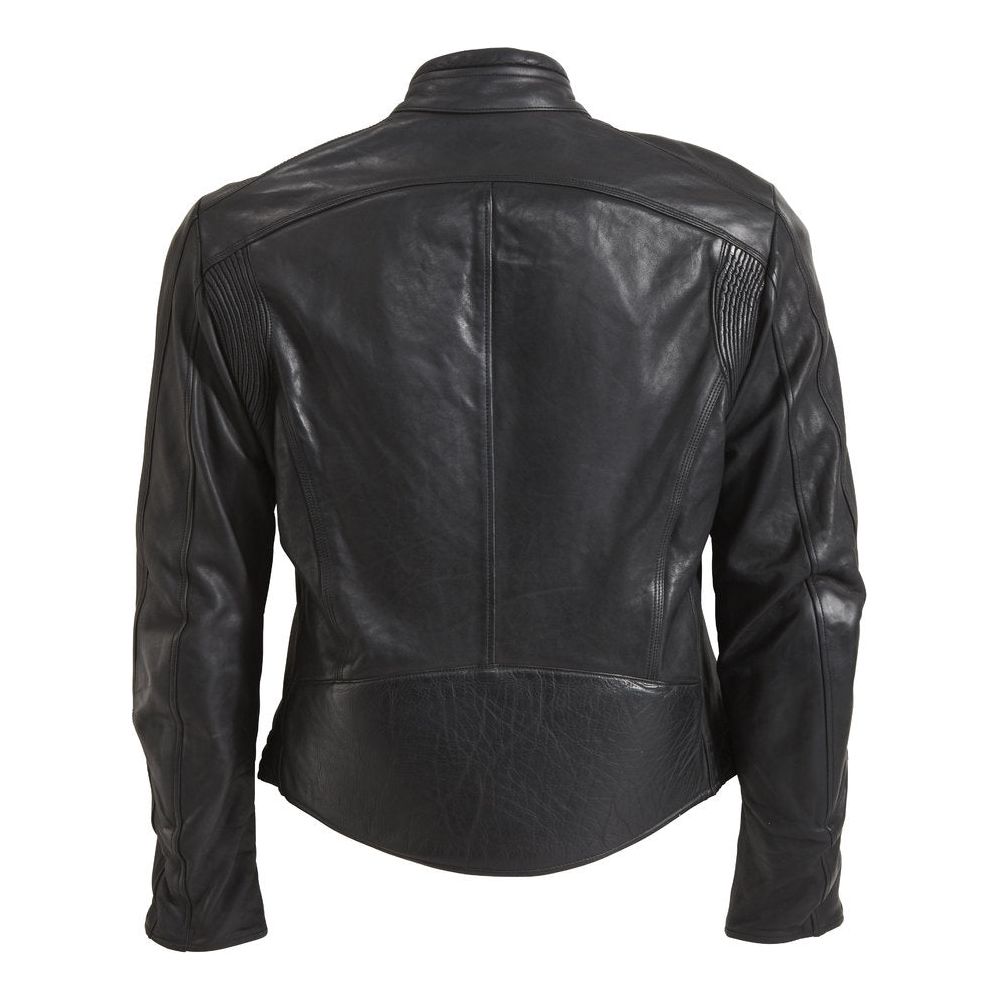 Rokker Street Leather Jacket Black