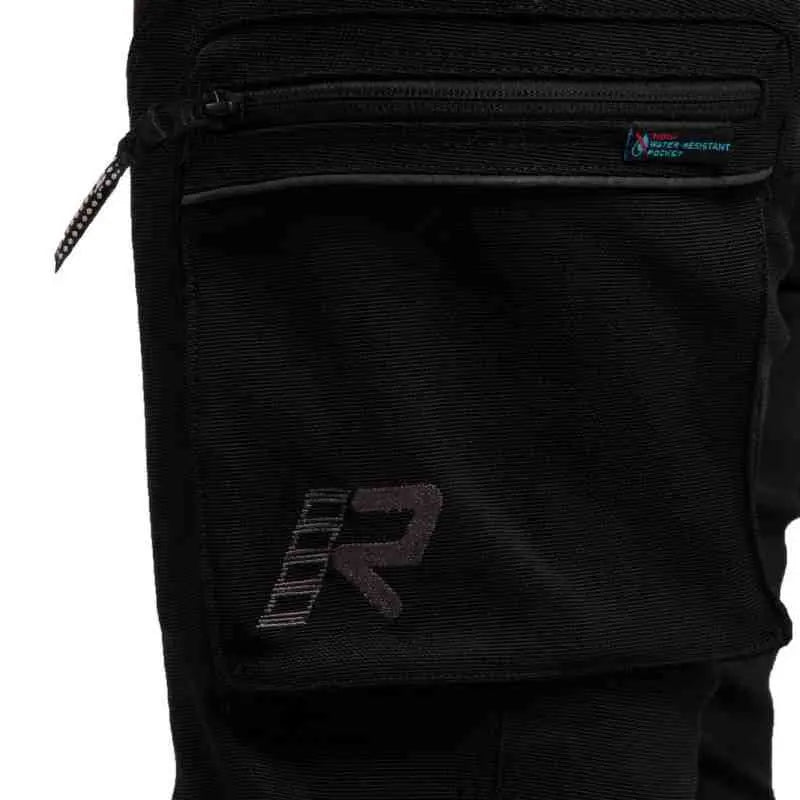 Rukka Air Vihti Textile Trouser Black  - FREE UK Shipping, FREE 365 Day Returns | Moto Central