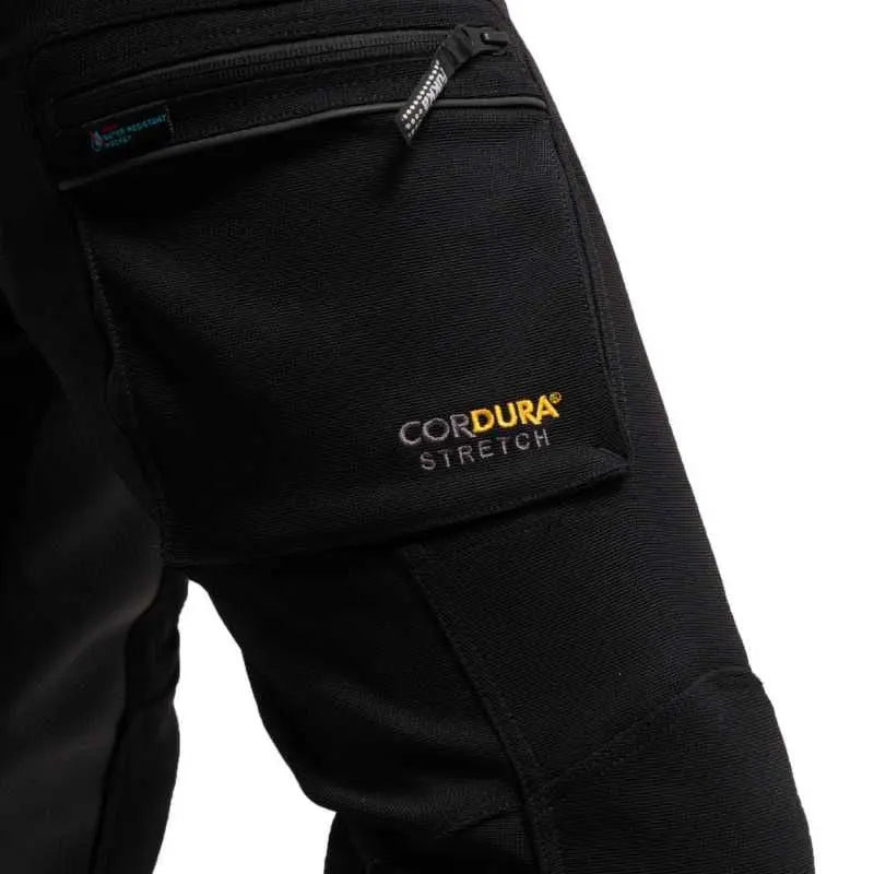 Rukka Air Vihti Textile Trouser Black  - FREE UK Shipping, FREE 365 Day Returns | Moto Central