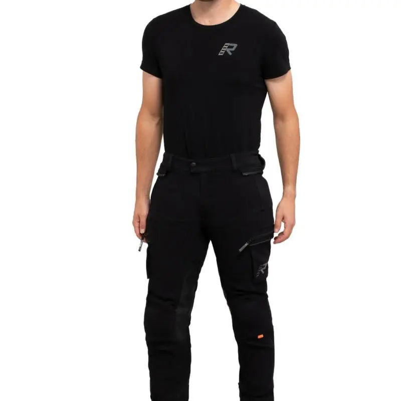 Rukka Air Vihti Textile Trouser Black  - FREE UK Shipping, FREE 365 Day Returns | Moto Central