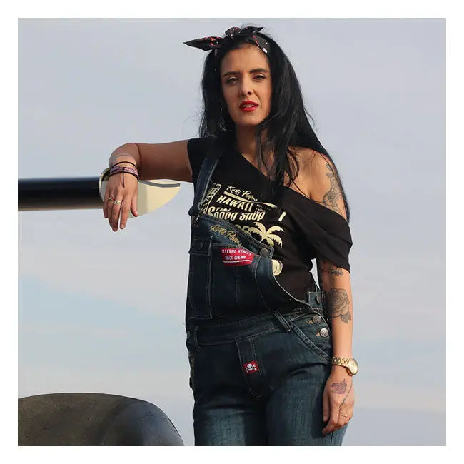 Rusty Pistons Hawaii Ladies T-Shirt  - FREE UK Shipping, FREE 365 Day Returns | Moto Central